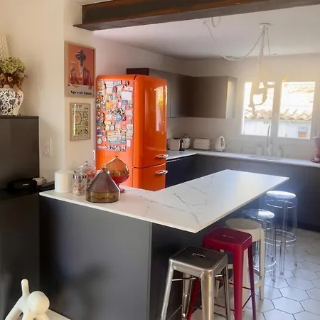 빌라 Maison Calme, 4 Chambres, Piscine, Petanque *